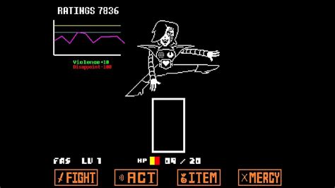 Undertale Mettaton Boss Fight Youtube