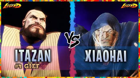 Sf S Ranked Zangief Itazan Vs M Bison Xiaohai Street