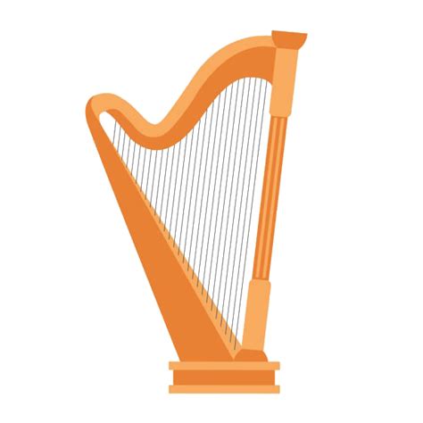 Gold Harp Transparent PNG All PNG All