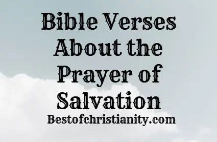 The Prayer of Salvation Bible Verse | BEST OF CHRISTIANITY