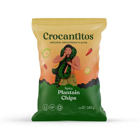 Spicy plantain chips Crocantitos – NATURAL FOODS | Wibgus SAC