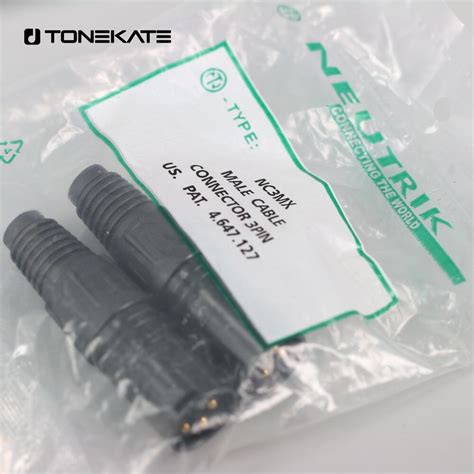 20PCS Lot FOR NEUTRIK Connector 10PCS NC3MX 10PCS NC3FX Male Et Femelle