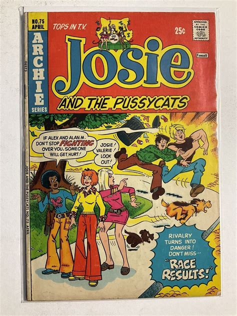 Josie And The Pussycats 75 Fn Fine 60 Archie Comics Comic Books Bronze Age Archie Comics