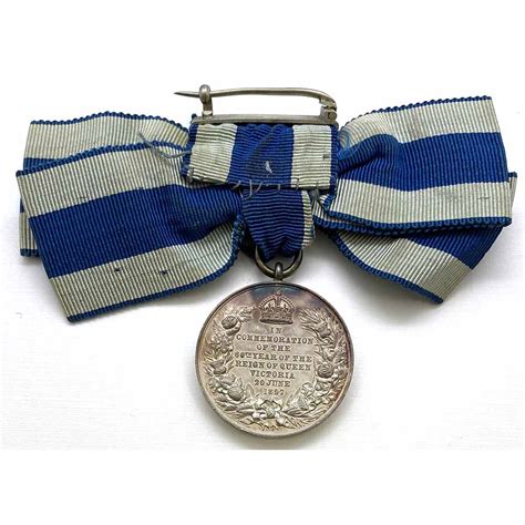 1897 Victoria Jubilee Medal Silver Ladies Liverpool Medals