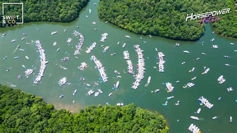 Party Cove Made Great Again With Massive Raft Up Speed On The Water