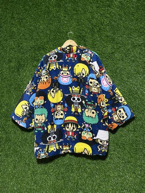 One Piece Vintage Y2K One Piece Fleece Kimono | Grailed