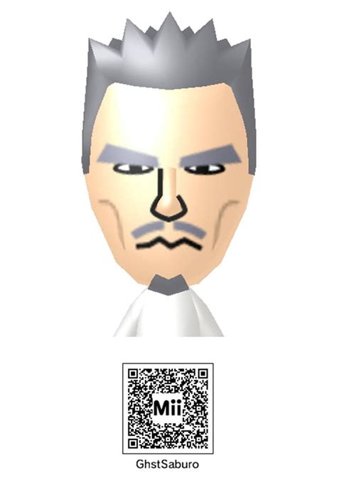 Ghost Saburo Mii Qr Code By John Sulu On Deviantart