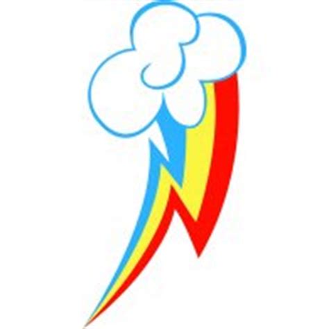 Rainbow Dash Cutie Mark | Brands of the World™ | Download vector logos ...