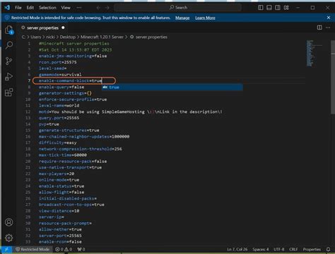 How To Enable Command Blocks On A Minecraft Server