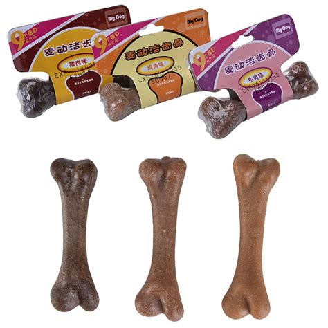 1 pcs The Edible Dog Smart Bones Dog Dental Chews Bone Natural Smart ...