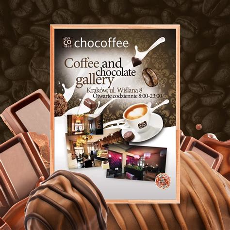 Projekt Graficzny Plakatu Dla Restauracji Chocoffee Grupapns