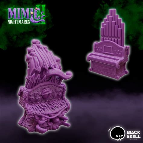 3D Printable Mimic Pipe Organ By Black Skull Studio