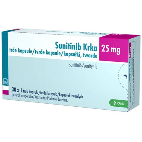 Sunitinib Krka 25 Mg Trde Kapsule Krka