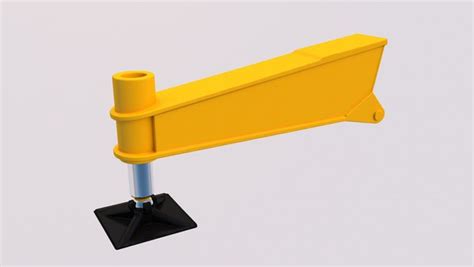 3D Crane Outrigger - TurboSquid 1747660