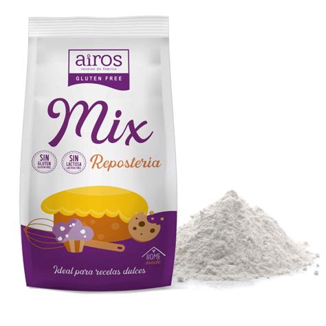 Mix Reposteria 1000 Grs Sin Gluten Airos