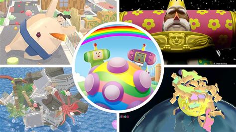 We Love Katamari Reroll Royal Reverie All Bosses Ending Full Game