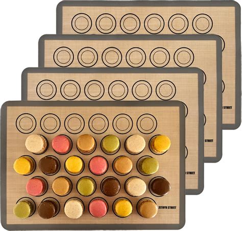 Amazon Macaron Baking Mats Pack Of Half Sheet Size For