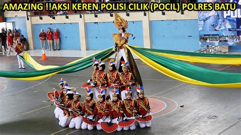 Amazing Variasi Polisi Cilik Pocil Polres Batu Dalam Gebyar Polisi