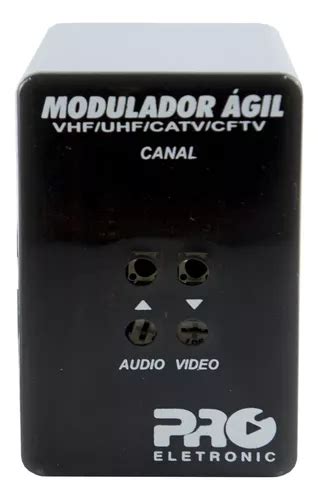 Modulador Ágil Sinal Áudio Vídeo Em Rf Distribuição Coletivo