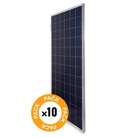 Pack Panel As Solar W Monocristalino C Lulas Tier Leroy