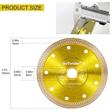 Snapklik Goyonder Super Thin Grinder Blades Tile Blade