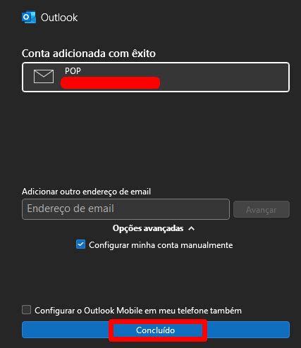 Como Configurar Seu E Mail Outlook Centralserver