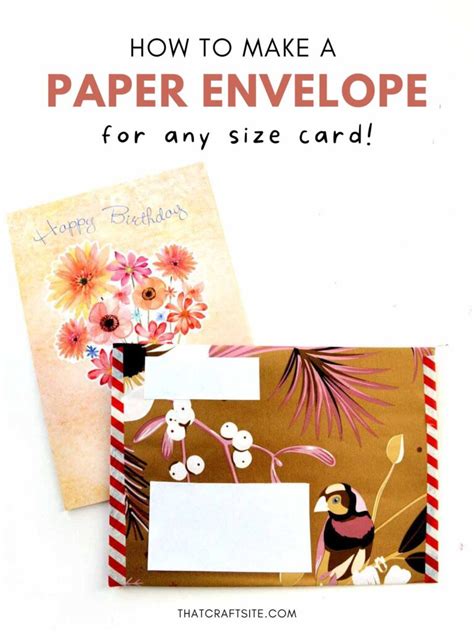 How To Make An Envelope Out Of Paper Step By Step Tutorial