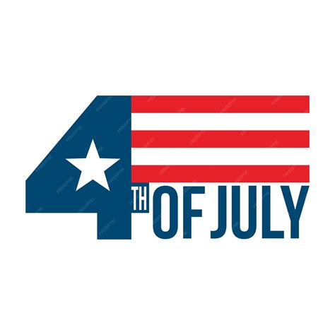 Premium Vector Fourth Of July Background American Independence Day