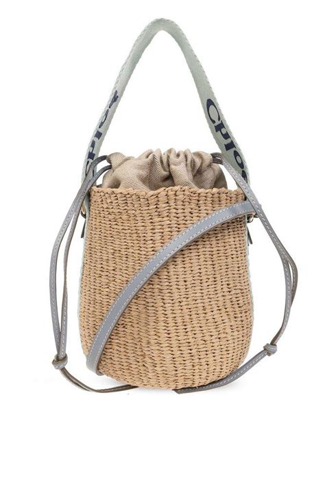 Chloé Small Woody Basket Bag in Natural Lyst