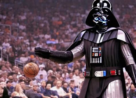 ESPN Still Of Darth Vader Playing In The Nba Playoffs Stable