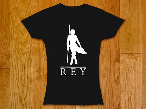 Rey New Women Star Wars T Shirt Episode Vii The Force