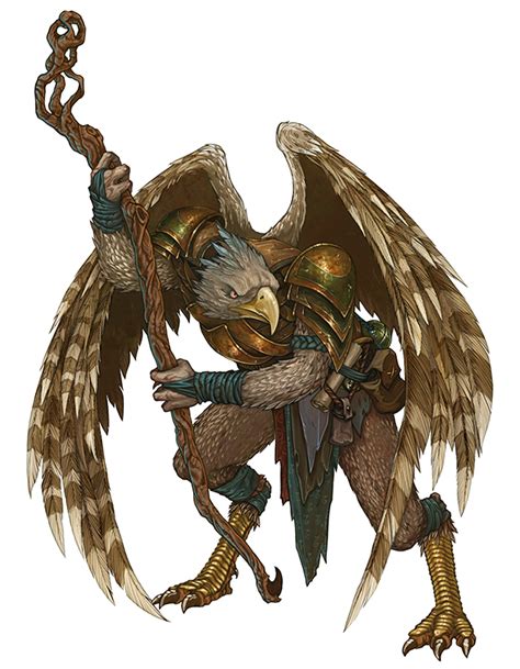 Dungeons And Dragons Aarakocra Sorcerer By Leesmith On Deviantart