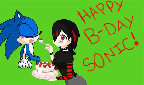 Happy Birthday Sonic By Psychoshadow99 On Deviantart