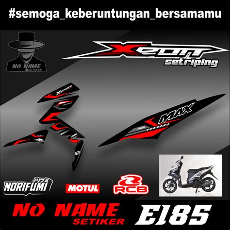 Jual Striping Stiker XEON GT El85 Sticker Striping Yamaha Xeon Gt