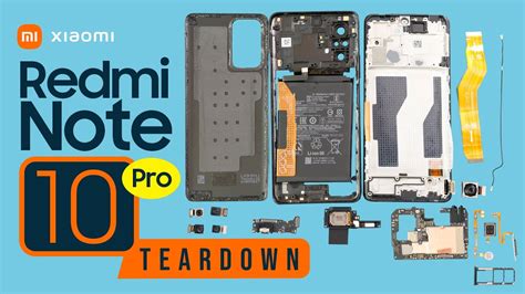 Xiaomi Redmi Note 10 Pro Teardown Screen Replacement YouTube