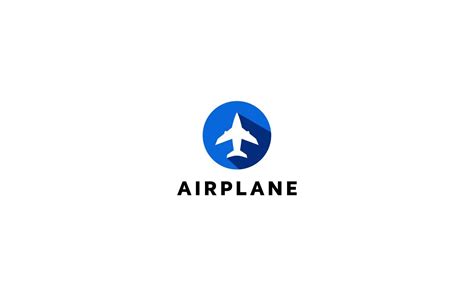 Airplane Logo Template #70760 - TemplateMonster