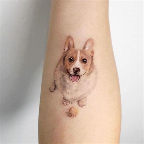 Details more than 81 corgi outline tattoo best - in.cdgdbentre