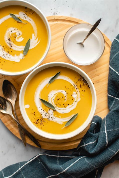 Butternut Squash And Apple Soup From My Bowl