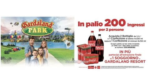 Concorso Coca Cola Vinci Biglietti Ingresso E Soggiorni A Gardaland