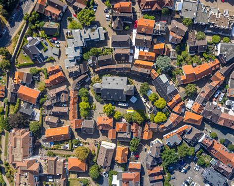 Hattingen Aus Der Vogelperspektive Stadtansicht Vom Innenstadtbereich