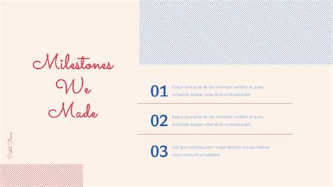 Milestones Slide with Pastel Color Codes for Google Slides - SlideKit