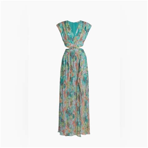 Ramy Brook Dresses Ramy Brooks Genesis Floral Foil Cut Out Gown