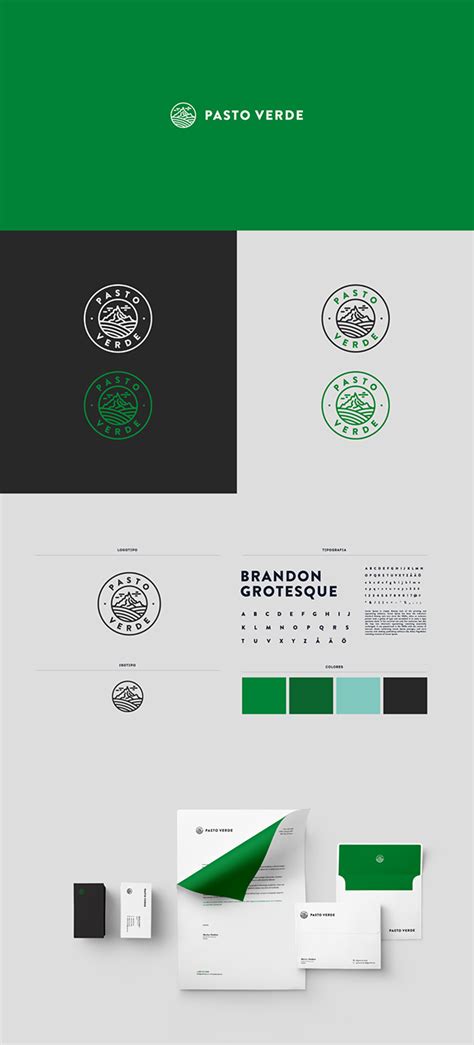 Pasto Verde Branding on Behance