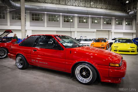 Red Toyota Corolla GT S BenLevy