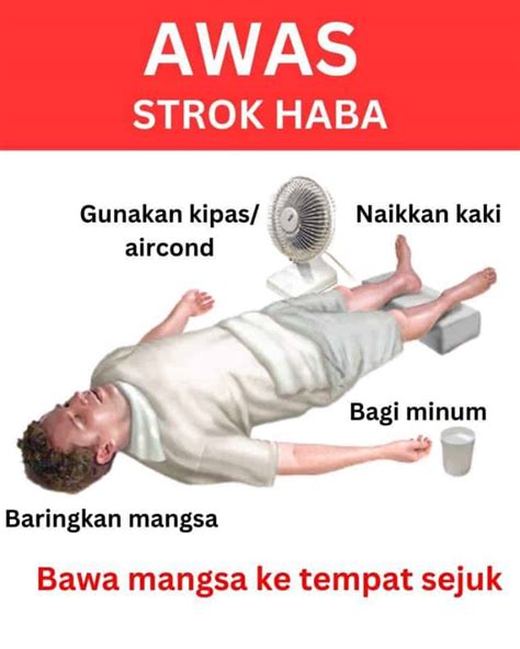 Strok Haba Tanda Gejala Kesan Cara Pencegahan Kkm