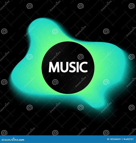 Liquid Neon Lava Lamp Vector Geometric Background For Banner Or Ui