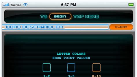 Word Descrambler Released for iOS Devices - iClarified