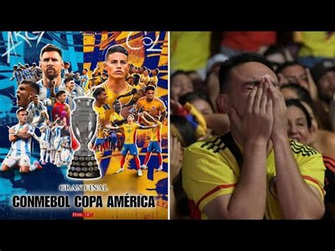 Viviendo la Final de la Copa América en Colombia Emoción y Alegría a