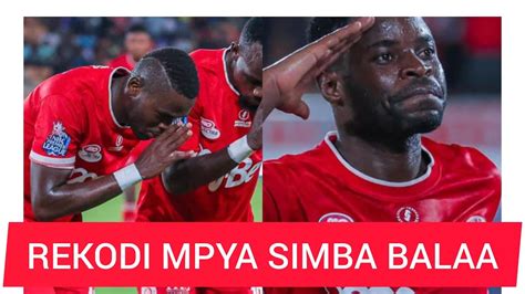 SIMBA YAWATUPILIA MBALI YANGA NA AZAM HII NI REKODI YA KIBABE SANA