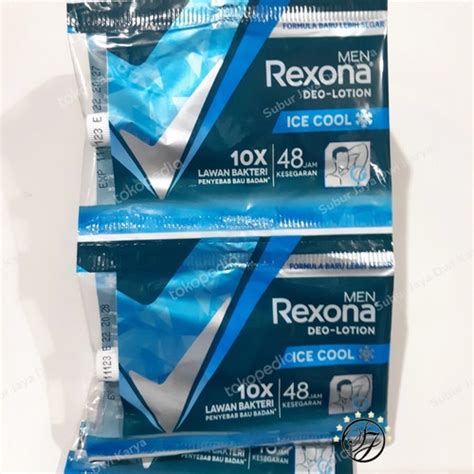 Jual Rexona Men Deo Lotion Sachet Deodorant Lotion Renceng Gr Sachet